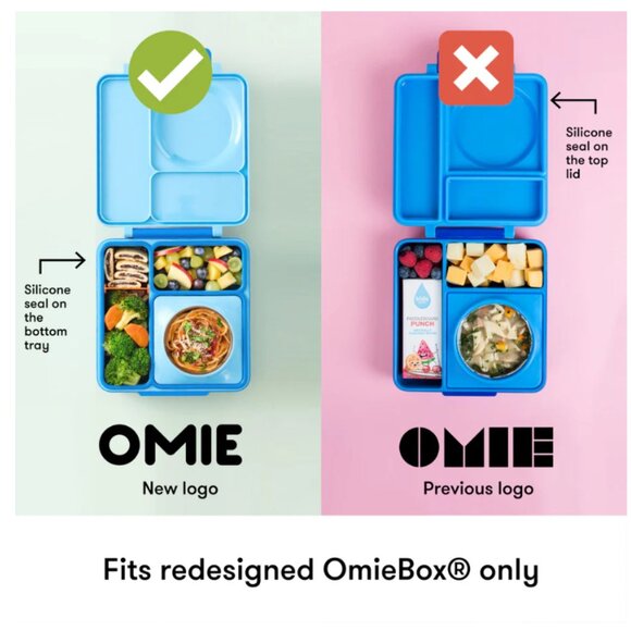 NWT OmieDip Leakproof Containers Silicone (SET of 2, Yellow & Red) - Picture 5 of 13